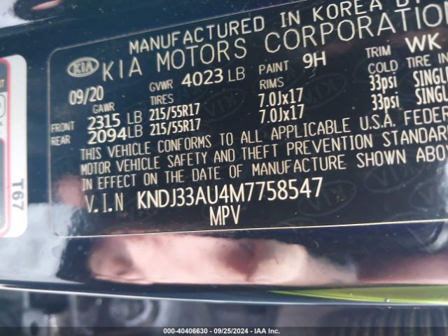 Photo 8 VIN: KNDJ33AU4M7758547 - KIA SOUL 