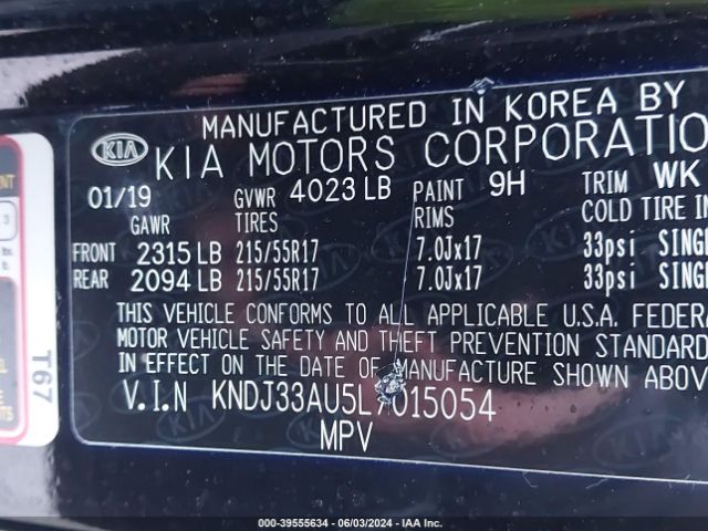 Photo 8 VIN: KNDJ33AU5L7015054 - KIA SOUL 