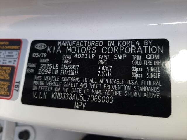 Photo 9 VIN: KNDJ33AU5L7069003 - KIA SOUL EX 