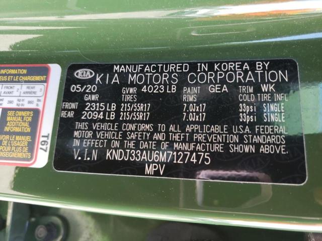 Photo 11 VIN: KNDJ33AU6M7127475 - KIA SOUL EX 