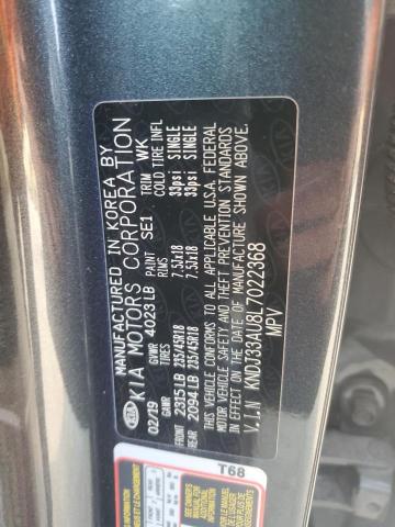 Photo 12 VIN: KNDJ33AU8L7022368 - KIA SOUL EX 