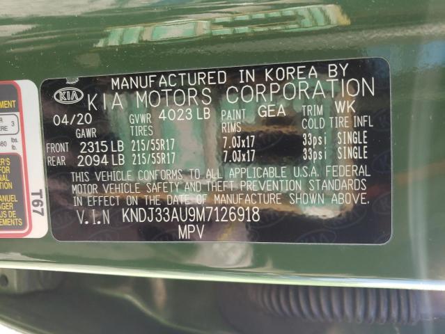 Photo 11 VIN: KNDJ33AU9M7126918 - KIA SOUL EX 