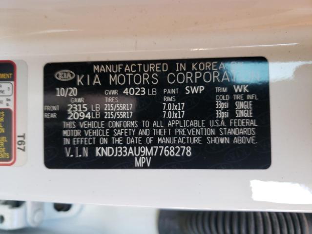 Photo 12 VIN: KNDJ33AU9M7768278 - KIA SOUL EX 