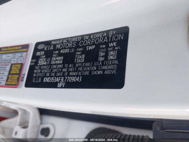 Photo 8 VIN: KNDJ53AF3L7709043 - KIA SOUL 