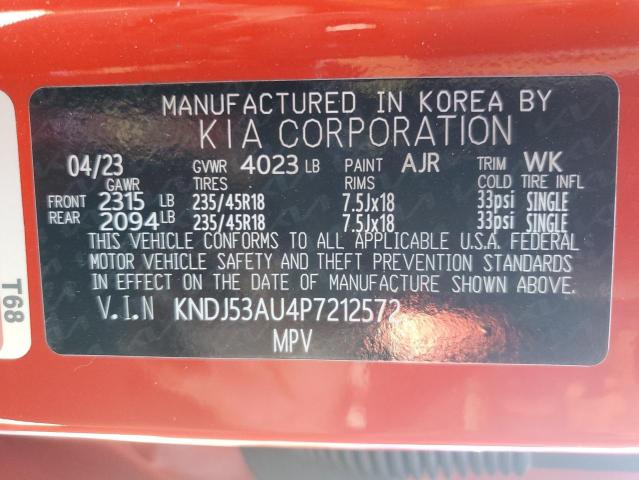 Photo 11 VIN: KNDJ53AU4P7212572 - KIA SOUL GT LI 