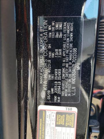 Photo 9 VIN: KNDJ63AU2L7015598 - KIA SOUL GT LI 