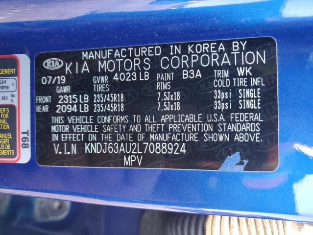 Photo 11 VIN: KNDJ63AU2L7088924 - KIA SOUL 