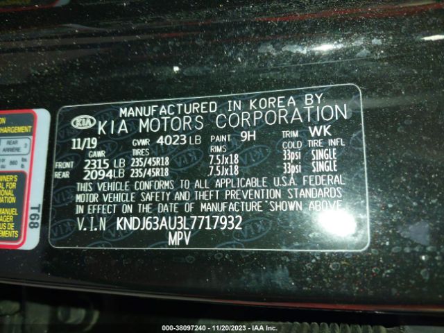 Photo 8 VIN: KNDJ63AU3L7717932 - KIA SOUL 