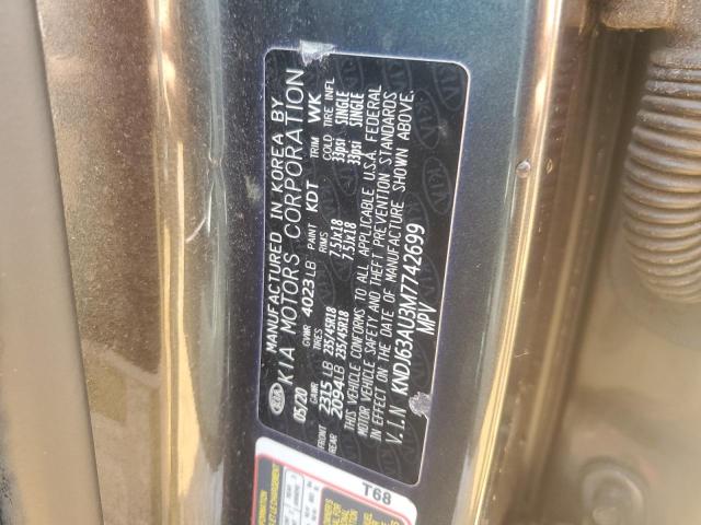 Photo 12 VIN: KNDJ63AU3M7742699 - KIA SOUL 