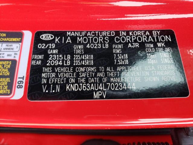 Photo 11 VIN: KNDJ63AU4L7023444 - KIA SOUL GT LI 