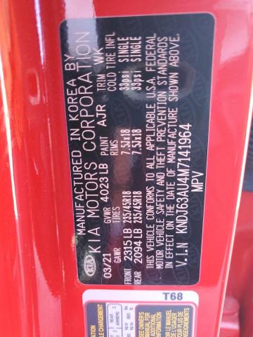 Photo 9 VIN: KNDJ63AU4M7141964 - KIA SOUL GT LI 