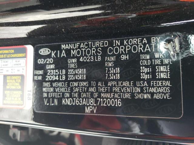 Photo 9 VIN: KNDJ63AU8L7120016 - KIA SOUL GT LI 