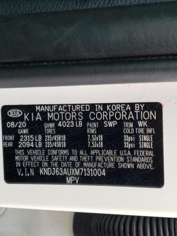 Photo 12 VIN: KNDJ63AUXM7131004 - KIA SOUL GT LI 