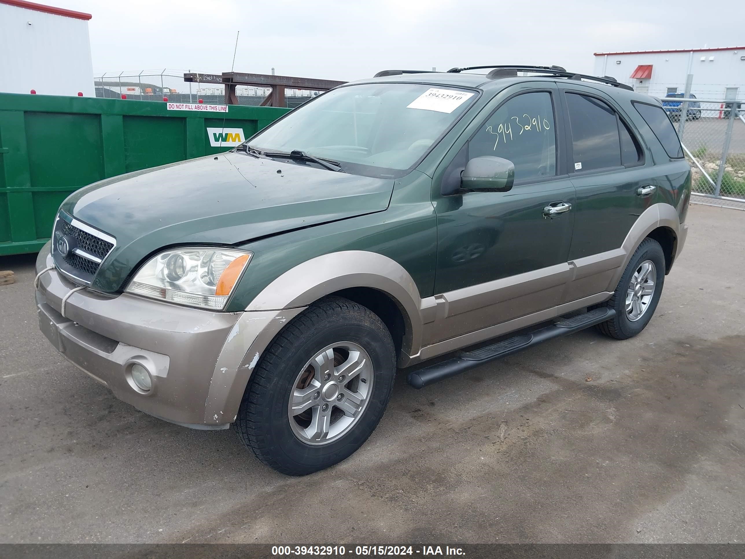 Photo 1 VIN: KNDJC733035179321 - KIA SORENTO 