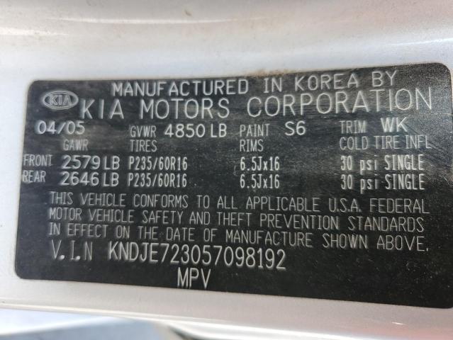 Photo 12 VIN: KNDJE723057098192 - KIA NEW SPORTA 