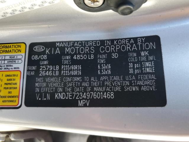 Photo 11 VIN: KNDJE723497601468 - KIA SPORTAGE 