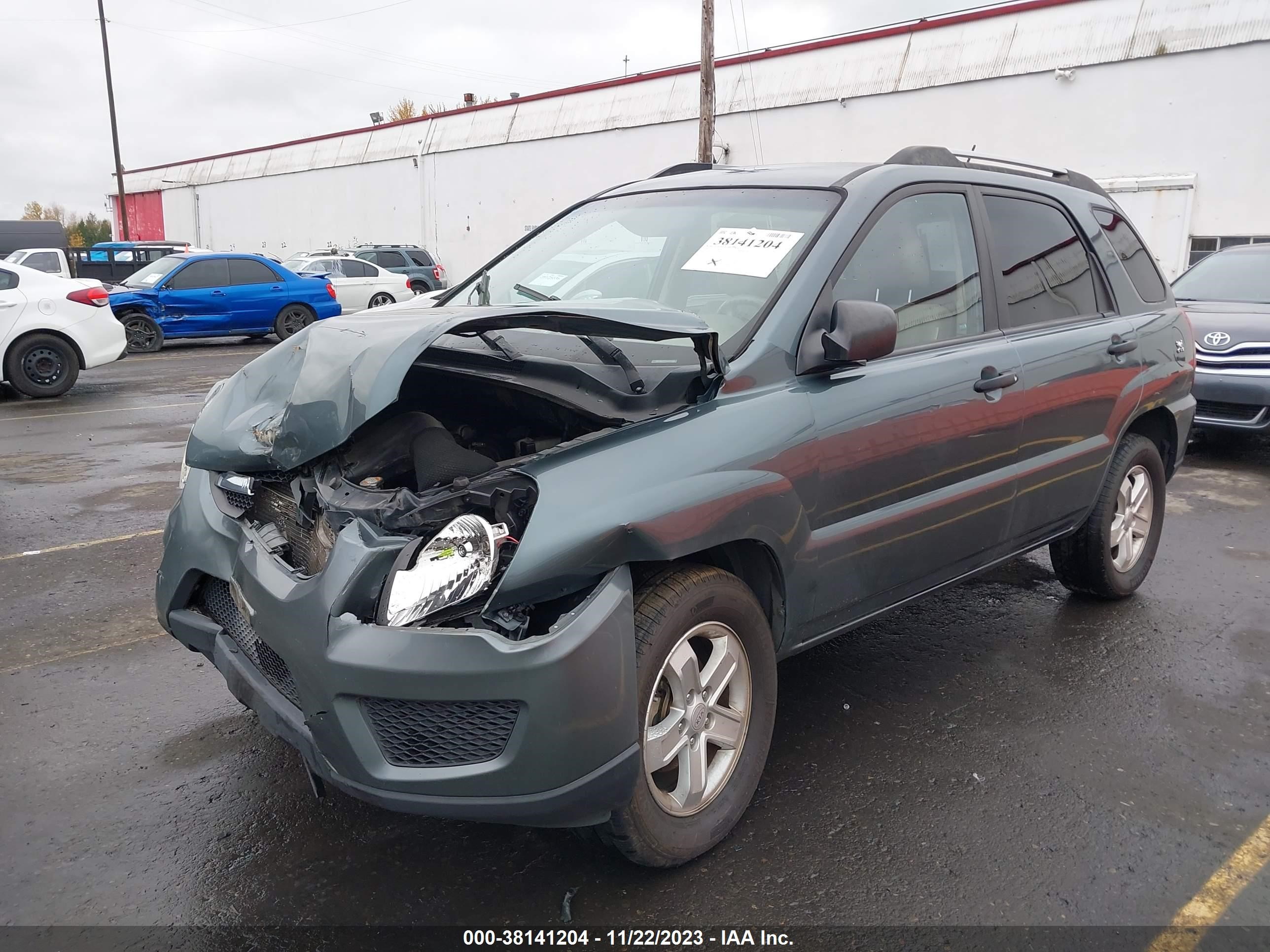 Photo 1 VIN: KNDJE723897599143 - KIA SPORTAGE 