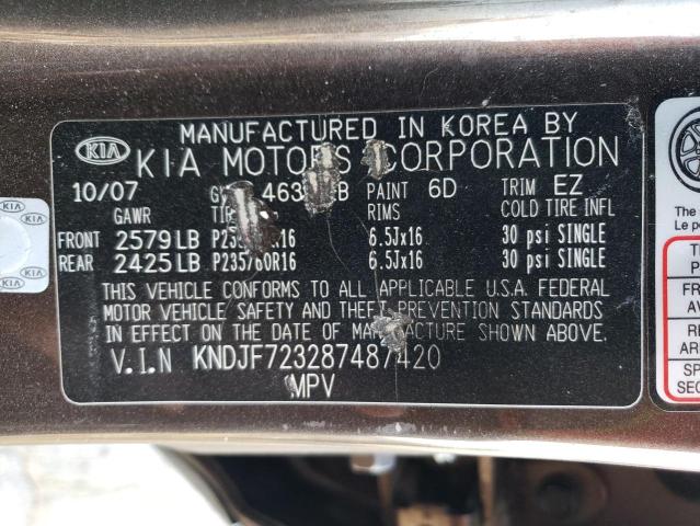 Photo 11 VIN: KNDJF723287487420 - KIA SPORTAGE 