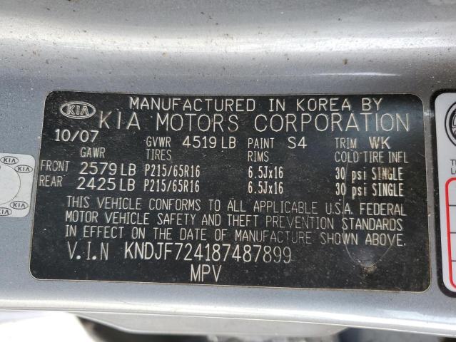 Photo 11 VIN: KNDJF724187487899 - KIA SPORTAGE 