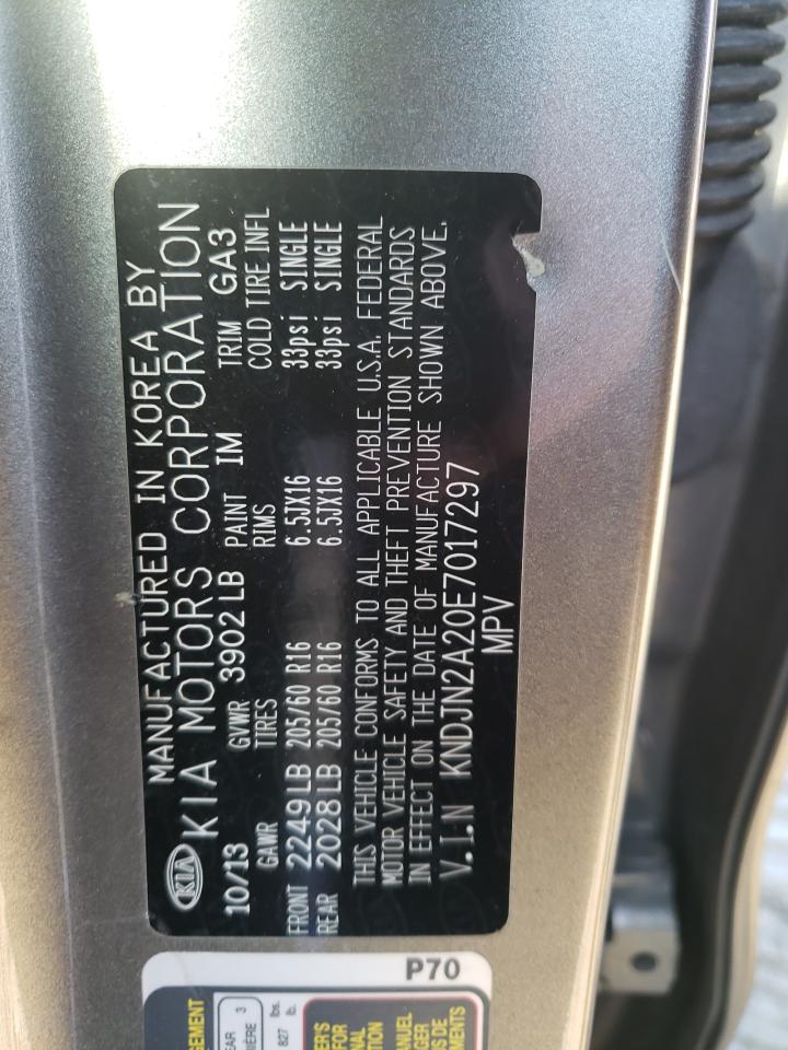 Photo 12 VIN: KNDJN2A20E7017297 - KIA SOUL 