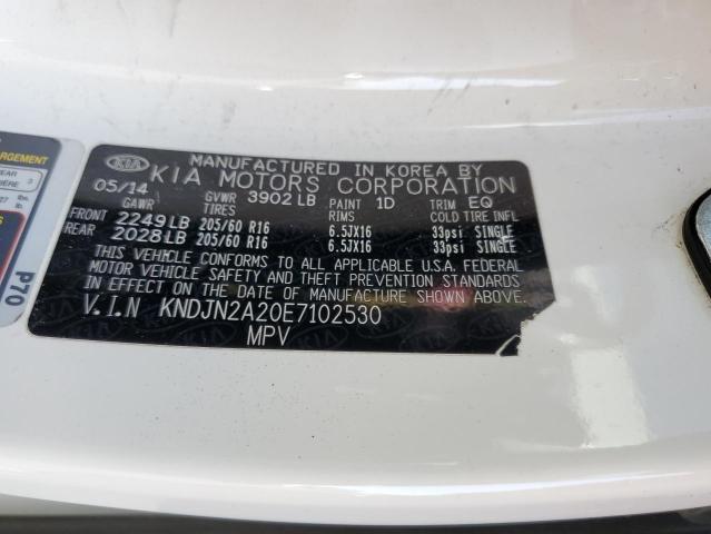 Photo 11 VIN: KNDJN2A20E7102530 - KIA SOUL 