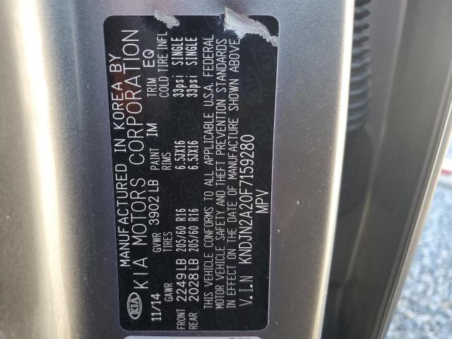 Photo 11 VIN: KNDJN2A20F7159280 - KIA SOUL 