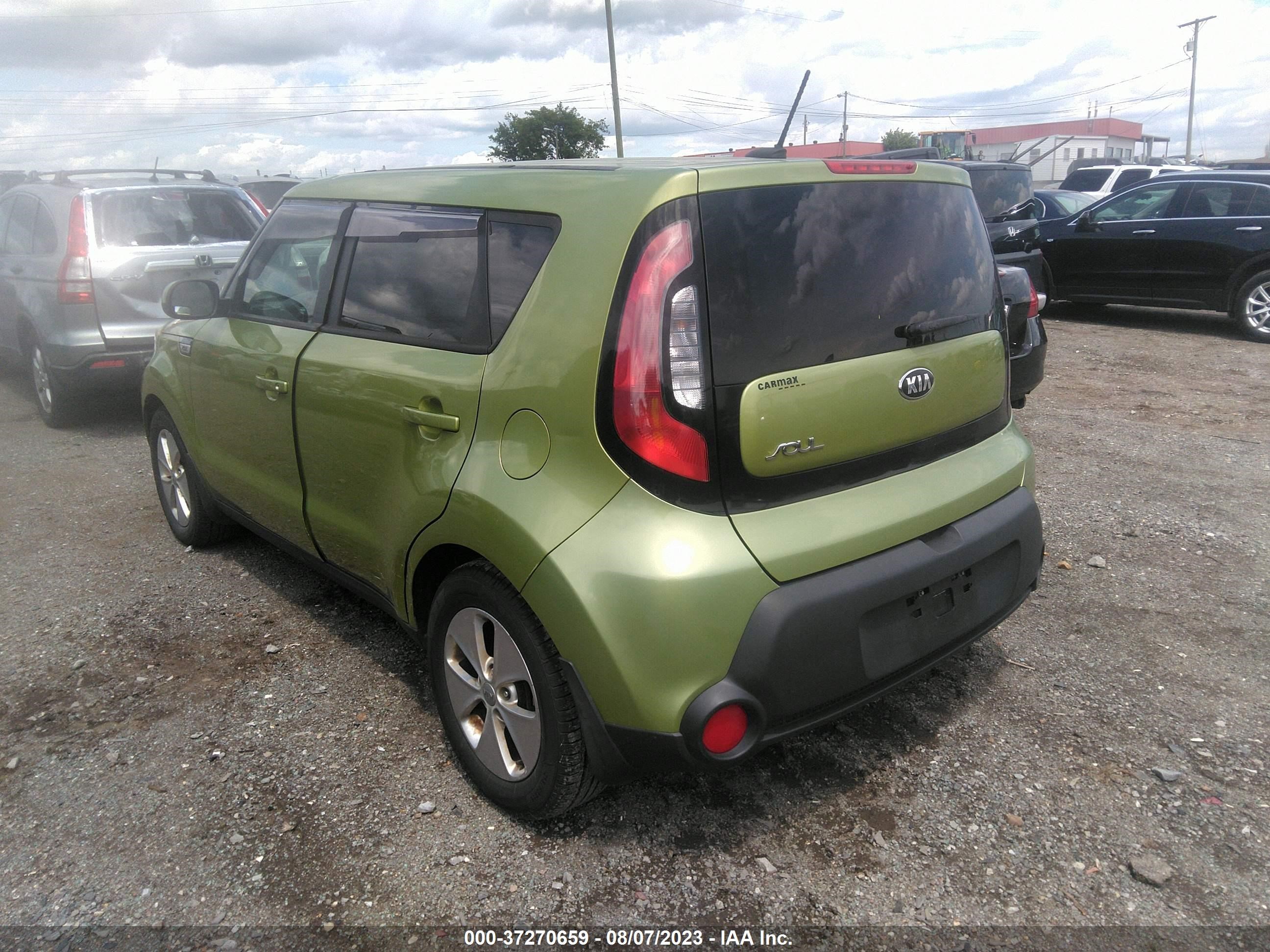 Photo 2 VIN: KNDJN2A20F7756459 - KIA SOUL 