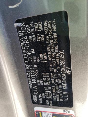 Photo 9 VIN: KNDJN2A20G7363501 - KIA SOUL 