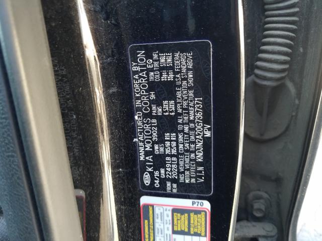 Photo 9 VIN: KNDJN2A20G7367371 - KIA SOUL 