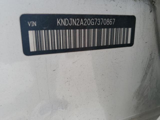 Photo 12 VIN: KNDJN2A20G7370867 - KIA SOUL 