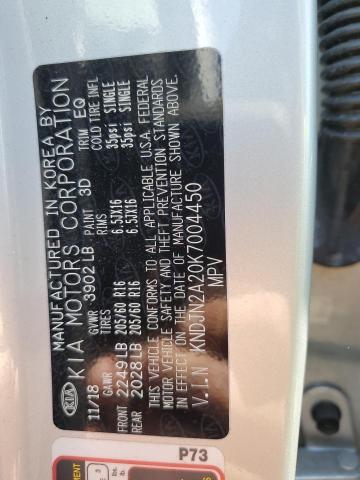 Photo 13 VIN: KNDJN2A20K7004450 - KIA SOUL 