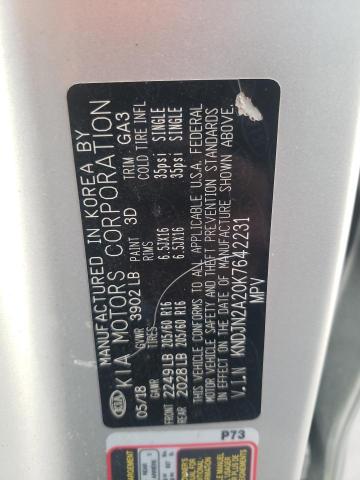 Photo 12 VIN: KNDJN2A20K7642231 - KIA SOUL 