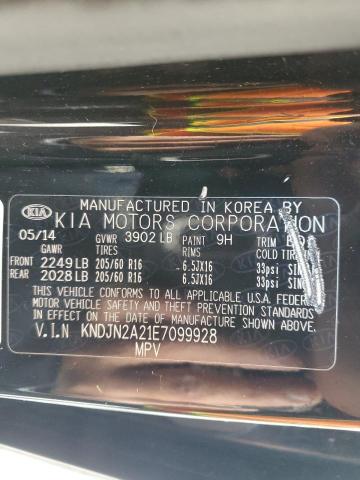 Photo 11 VIN: KNDJN2A21E7099928 - KIA SOUL 