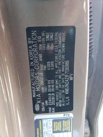 Photo 12 VIN: KNDJN2A21F7116986 - KIA SOUL 