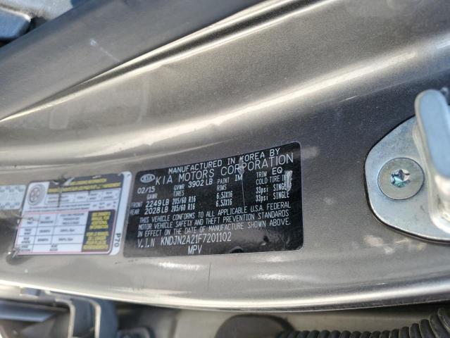 Photo 13 VIN: KNDJN2A21F7201102 - KIA SOUL 