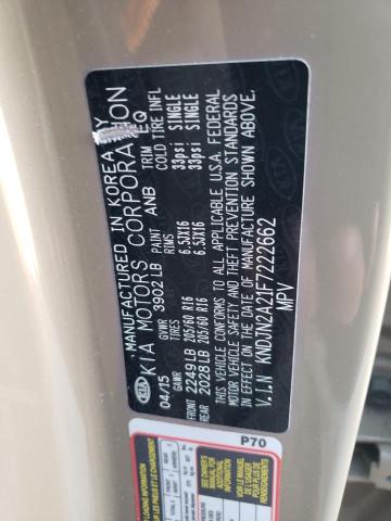 Photo 11 VIN: KNDJN2A21F7222662 - KIA SOUL 