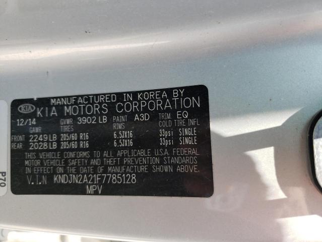 Photo 12 VIN: KNDJN2A21F7785128 - KIA SOUL 