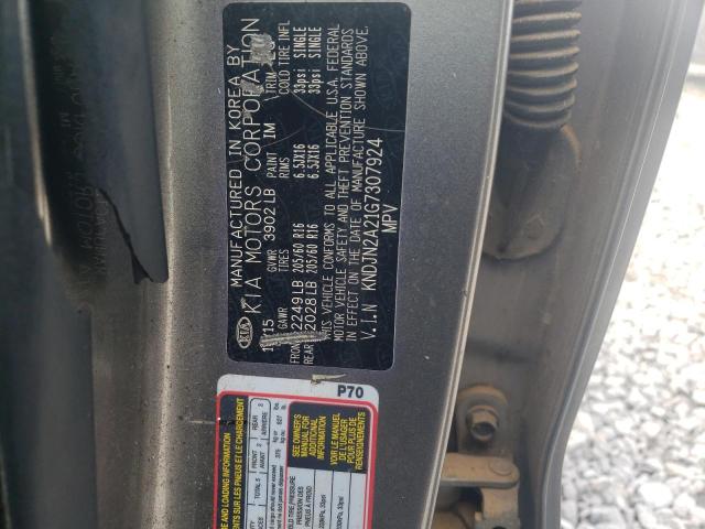 Photo 13 VIN: KNDJN2A21G7307924 - KIA SOUL 