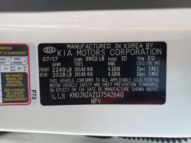 Photo 11 VIN: KNDJN2A21J7542640 - KIA SOUL 