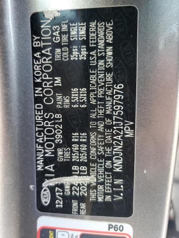 Photo 11 VIN: KNDJN2A21J7597976 - KIA SOUL 