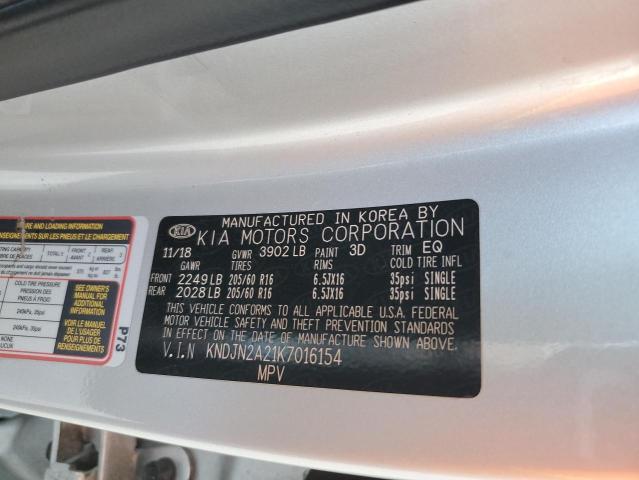 Photo 11 VIN: KNDJN2A21K7016154 - KIA SOUL 