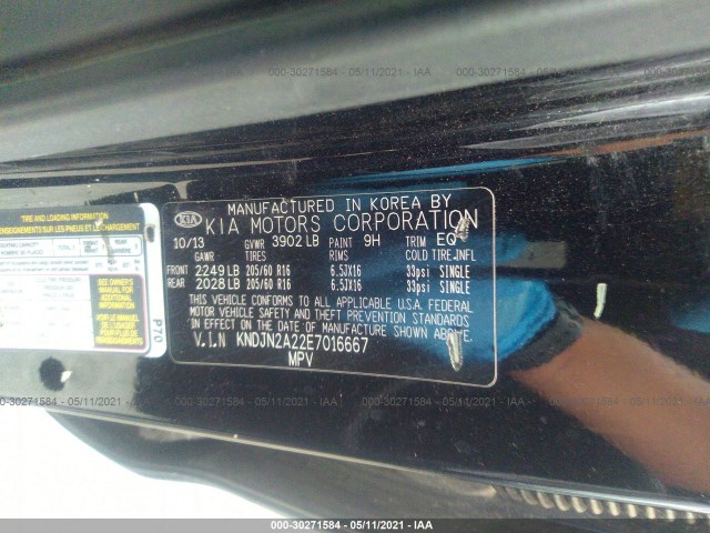 Photo 6 VIN: KNDJN2A22E7016667 - KIA SOUL 