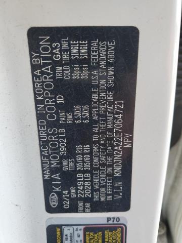 Photo 12 VIN: KNDJN2A22E7064721 - KIA SOUL 