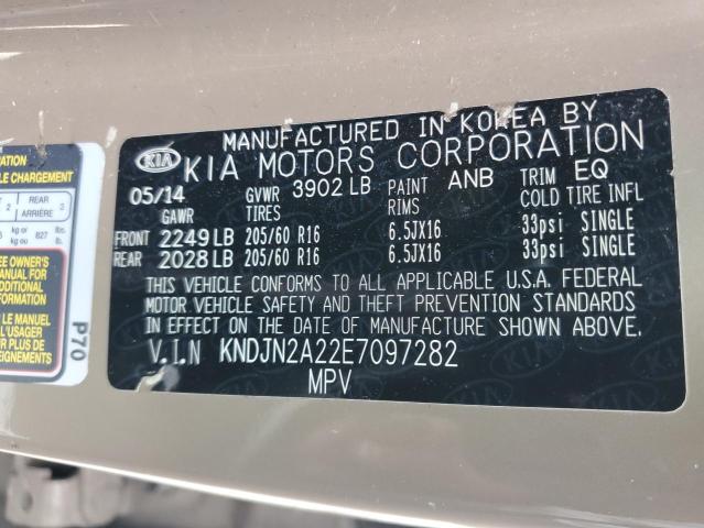 Photo 11 VIN: KNDJN2A22E7097282 - KIA SOUL 