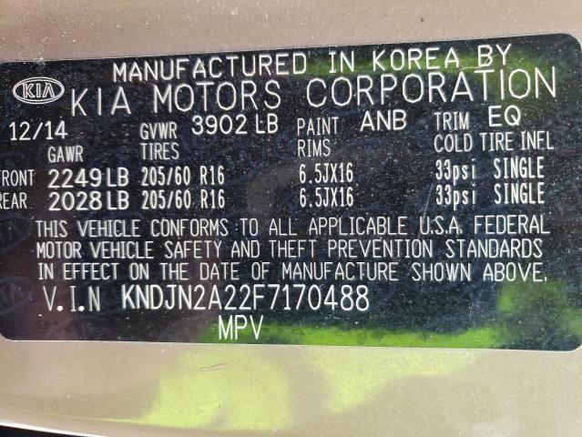 Photo 12 VIN: KNDJN2A22F7170488 - KIA SOUL 