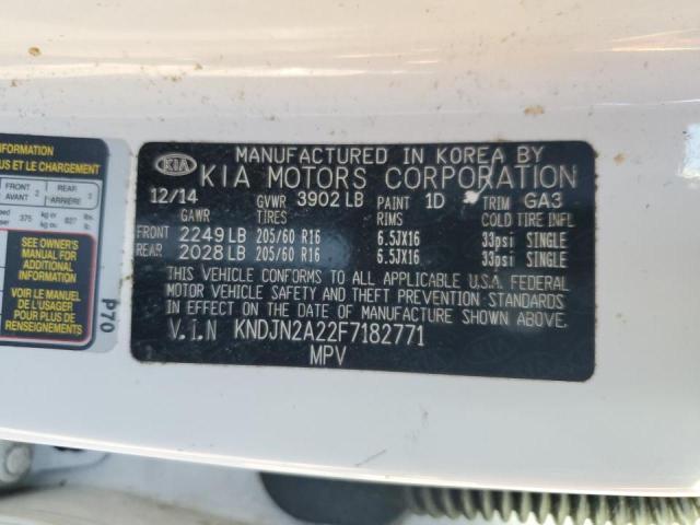 Photo 11 VIN: KNDJN2A22F7182771 - KIA SOUL 