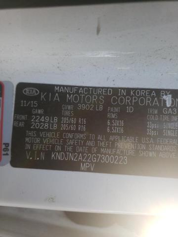 Photo 9 VIN: KNDJN2A22G7300223 - KIA SOUL 