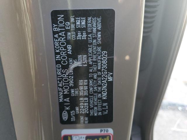 Photo 11 VIN: KNDJN2A22G7308029 - KIA SOUL 