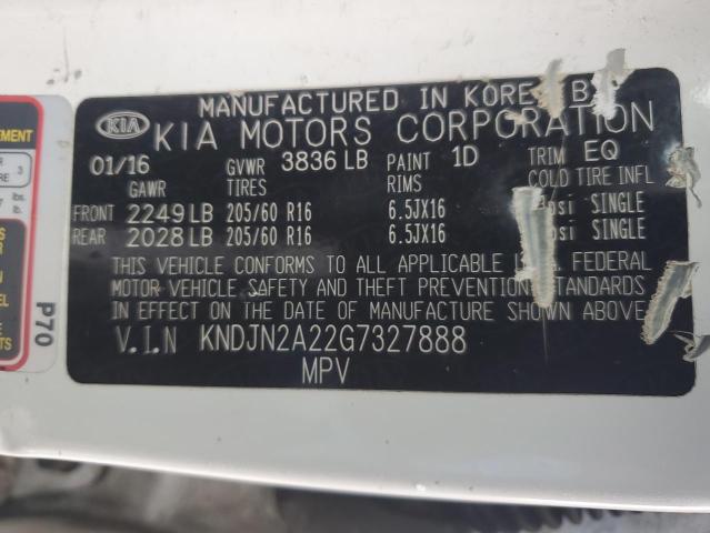 Photo 11 VIN: KNDJN2A22G7327888 - KIA SOUL 