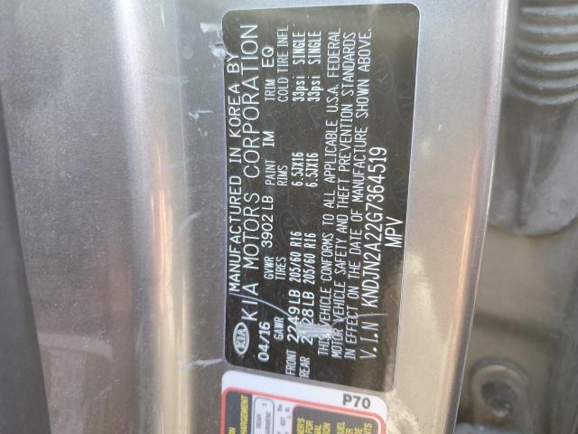 Photo 11 VIN: KNDJN2A22G7364519 - KIA SOUL 